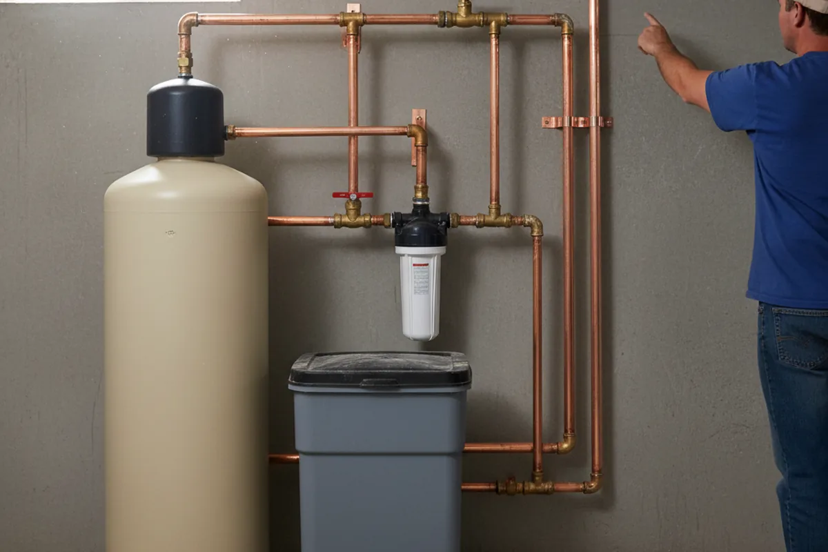 Whole-house water treatment system installed in Tennessee Ridge
